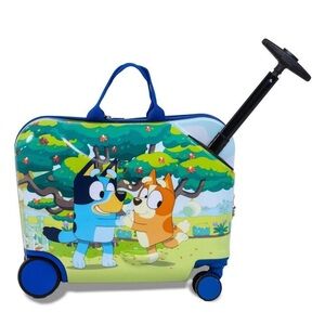 Bluey Hardside Ride on Luggage